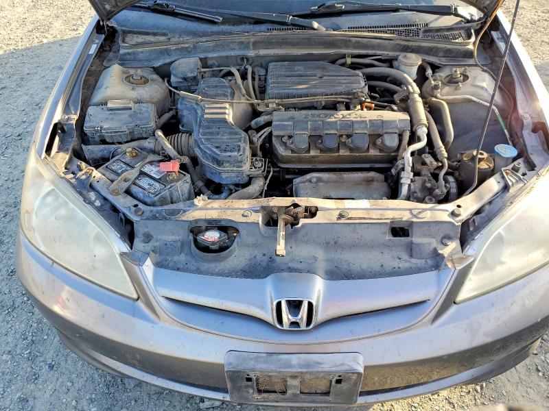 Photo 11 from auction – 2005 HONDA CIVIC LX with VIN 2HGES16575H501786