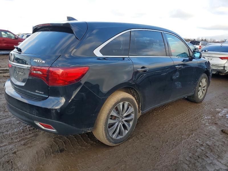 Photo 3 from auction – 2014 ACURA MDX TECHNO with VIN 5FRYD4H40EB021069