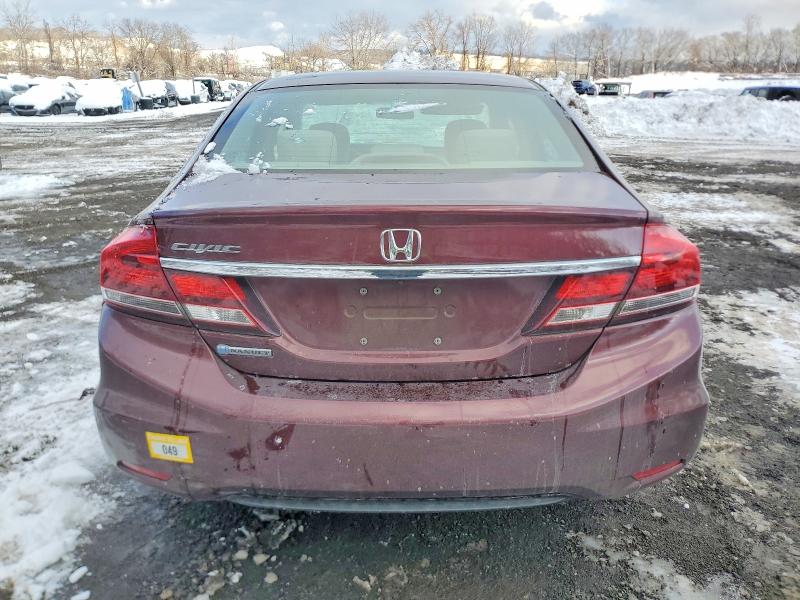Photo 6 from auction – 2014 HONDA CIVIC LX with VIN 19XFB2F51EE251756