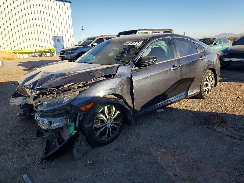 Photo 1 from auction – 2019 HONDA CIVIC LX with VIN 19XFC2F61KE033382