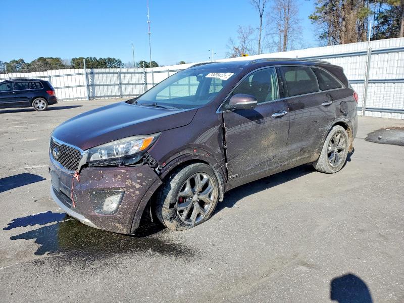 KIA SORENTO SX 2016 with VIN 5XYPKDA56GG008103 - Photo from auction