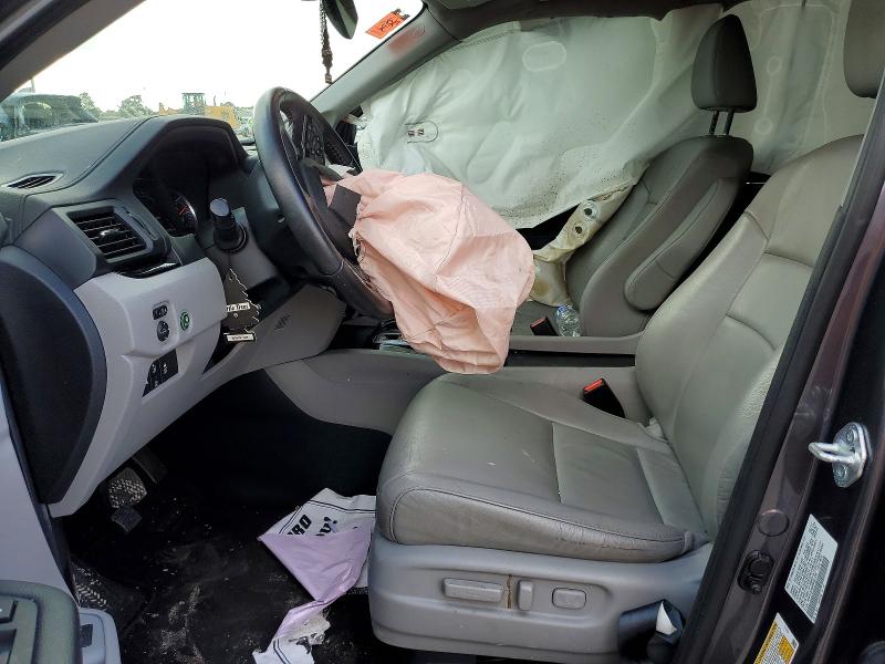 Photo 7 from auction – 2021 HONDA PILOT TOUR with VIN 5FNYF5H60MB027438
