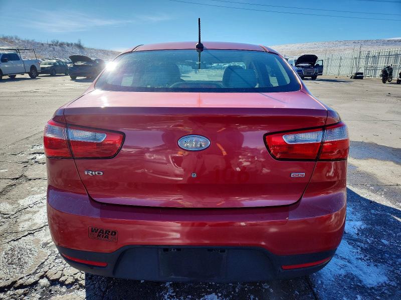 Photo 6 from auction – 2012 KIA RIO LX with VIN KNADM4A39C6073095