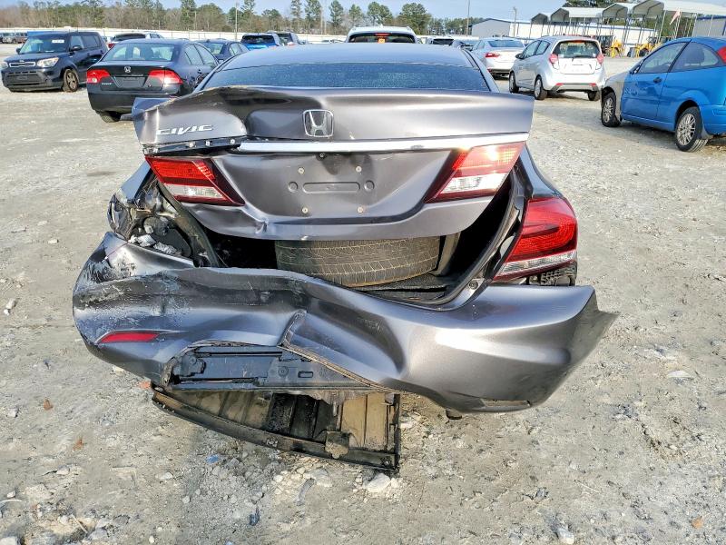 Photo 6 from auction – 2014 HONDA CIVIC LX with VIN 19XFB2F54EE064396