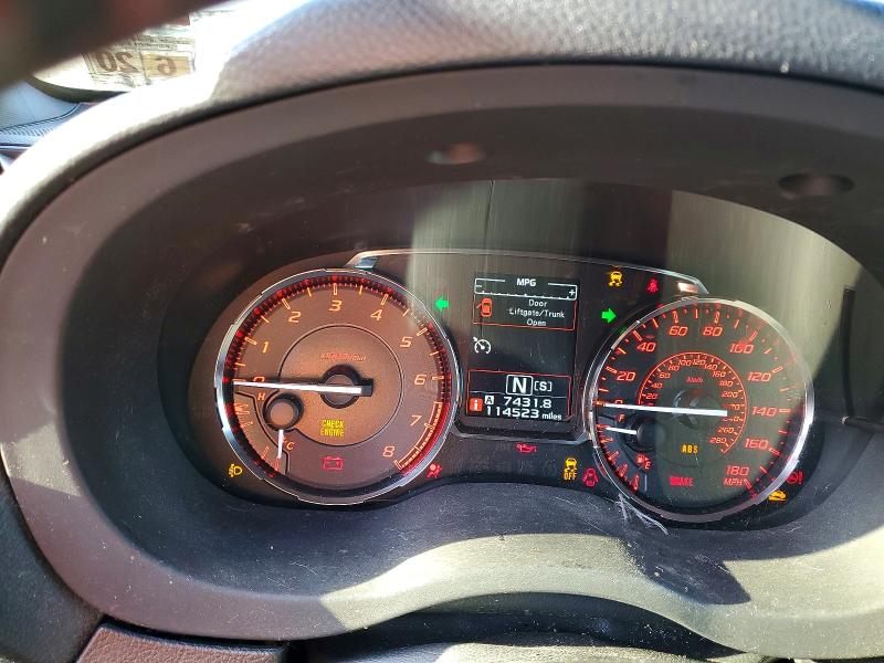 Photo 9 from auction – 2015 SUBARU WRX LIMITE with VIN JF1VA1J67F8809054