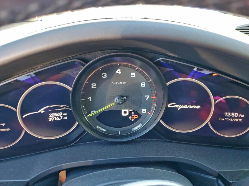 Photo 9 from auction – 2023 PORSCHE CAYENNE E with VIN WP1BE2AYXPDA28500