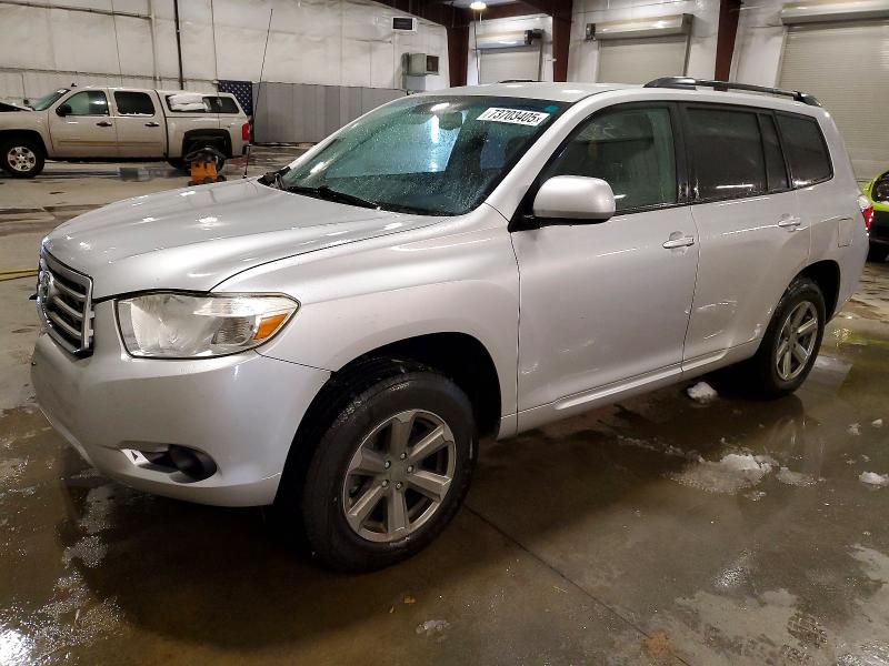 TOYOTA HIGHLANDER 2010 with VIN JTEZA3EHXA2010699 - Photo from auction