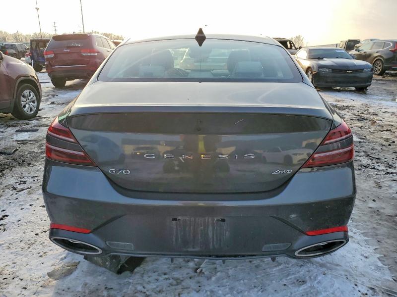Photo 6 from auction – 2025 GENESIS G70 BASE with VIN KMTG34SC4SU153482