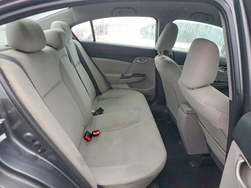 Photo 10 from auction – 2013 HONDA CIVIC LX with VIN 2HGFB2F57DH571622