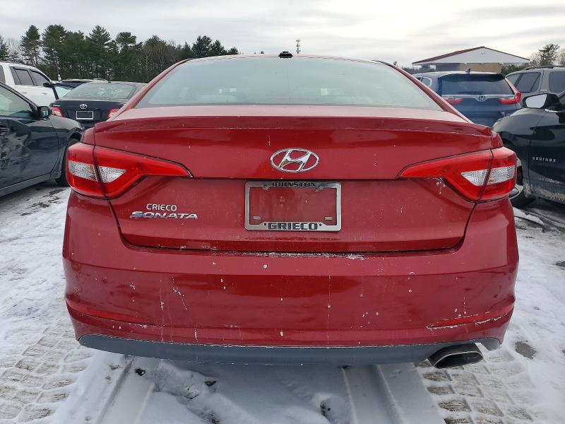Photo 6 from auction – 2017 HYUNDAI SONATA with VIN 5NPE24AF1HH451169