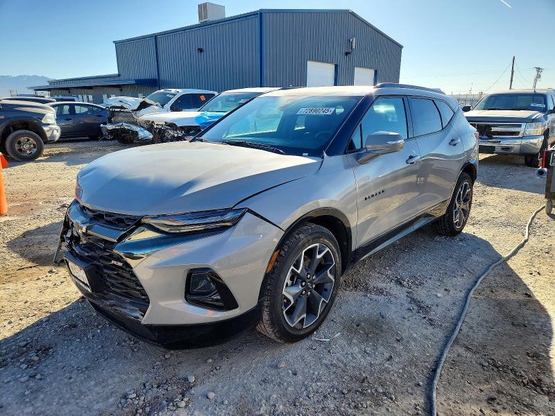 CHEVROLET BLAZER 2021 with VIN 3GNKBKRS6MS580346 - Photo from auction