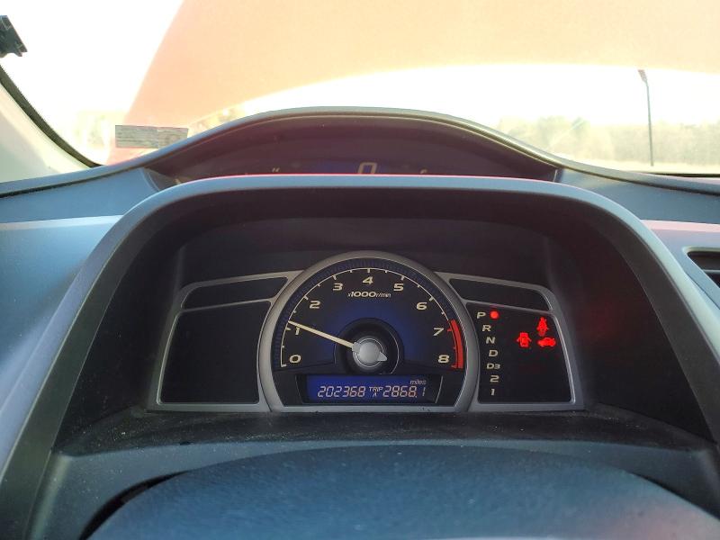Photo 9 from auction – 2008 HONDA CIVIC EX with VIN 2HGFG12868H572410