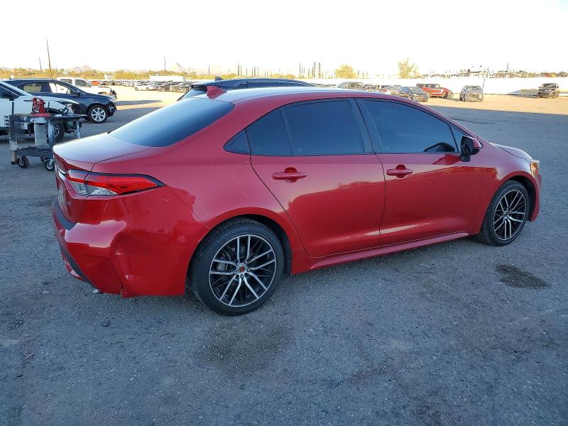Photo 3 from auction – 2021 TOYOTA COROLLA LE with VIN 5YFEPMAE0MP212153