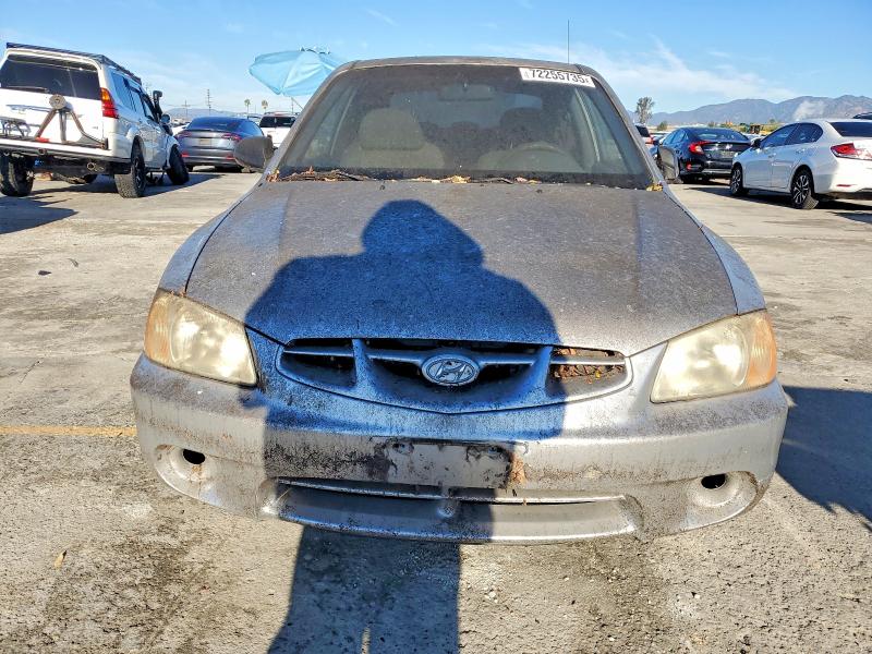 Photo 5 from auction – 2001 HYUNDAI ACCENT with VIN KMHCF35G51U106873