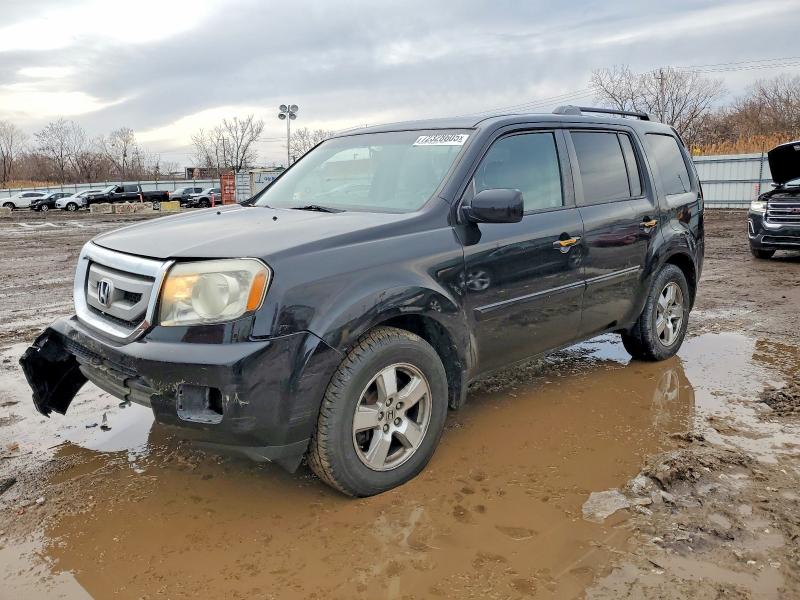 HONDA PILOT EX 2011 with VIN 5FNYF4H49BB037536 - Photo from auction