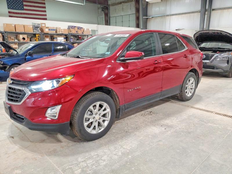 CHEVROLET EQUINOX LT 2021 with VIN 2GNAXUEV2M6154077 - Photo from auction