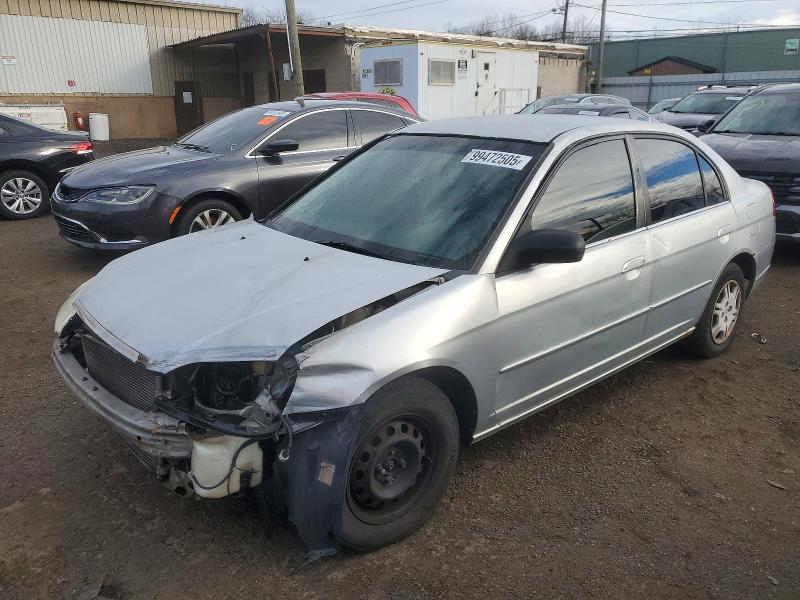 HONDA CIVIC LX 2002 with VIN 2HGES16622H503806 - Photo from auction