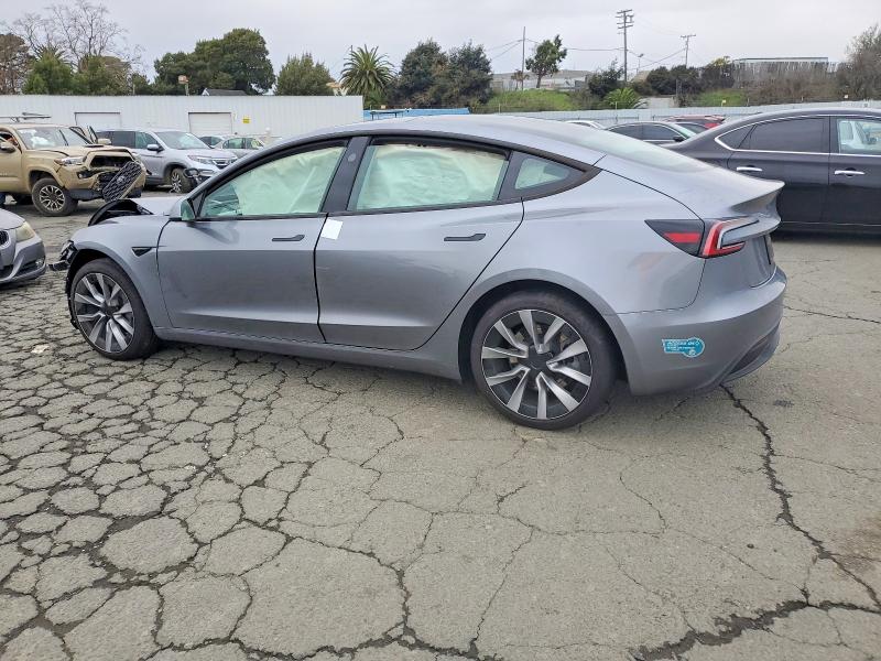 Photo 2 from auction – 2025 TESLA MODEL 3 with VIN 5YJ3E1EB1SF934543