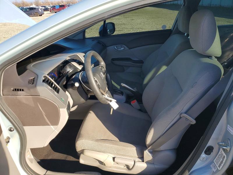 Photo 7 from auction – 2012 HONDA CIVIC with VIN 2HGFB2F59CH535297
