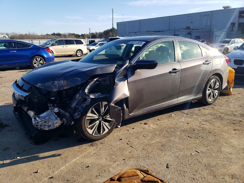 HONDA CIVIC 2018 with VIN JHMFC1F75JX013166 - Photo from auction