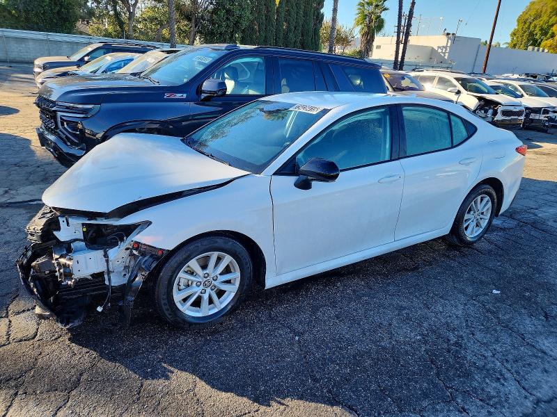 TOYOTA CAMRY LE 2025 with VIN 4T1DAACK9SU031207 - Photo from auction