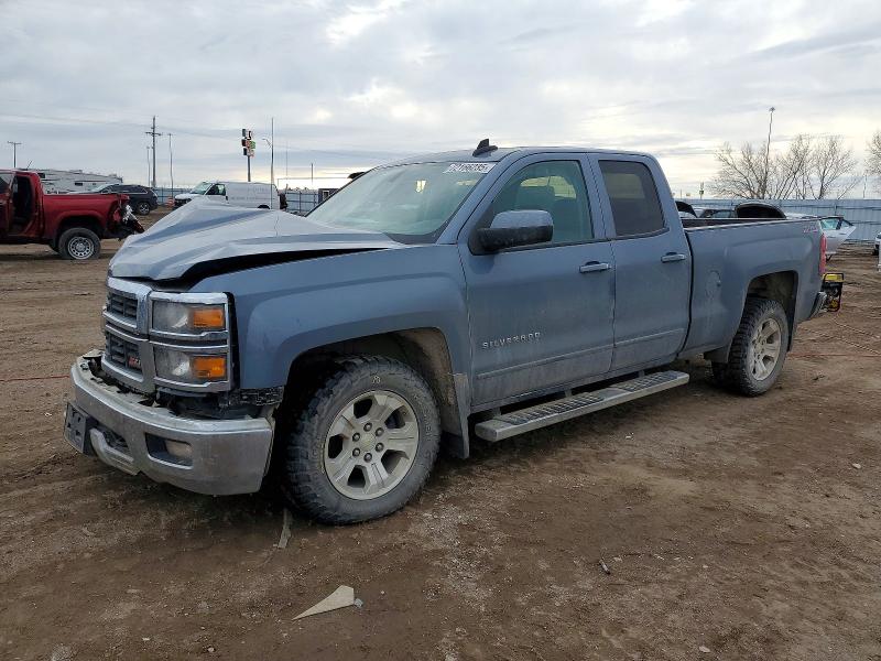 CHEVROLET SILVERADO 2015 with VIN 1GCVKREC9FZ256570 - Photo from auction