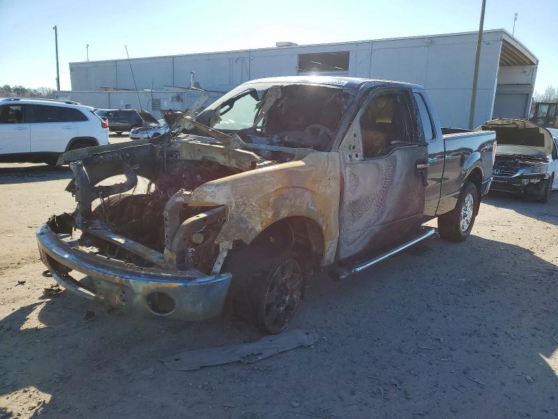 FORD F150 SUPER 2012 with VIN 1FTEX1EM9CFA02639 - Photo from auction