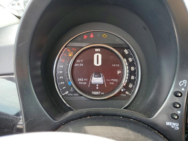 Photo 9 from auction – 2017 FIAT 500 POP with VIN 3C3CFFLR4HT598508