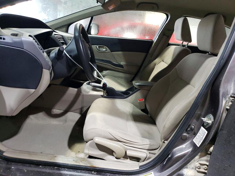 Photo 7 from auction – 2012 HONDA CIVIC LX with VIN 19XFB2F56CE081360