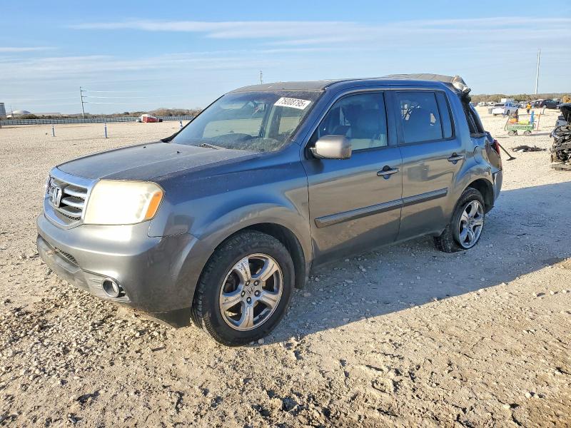 HONDA PILOT 2012 with VIN 5FNYF3H5XCB013539 - Photo from auction