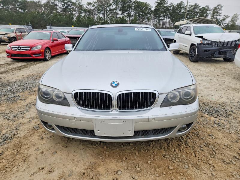 Photo 5 from auction – 2007 BMW 750 with VIN WBAHN83597DT72611