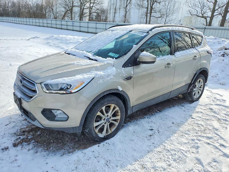 FORD ESCAPE SEL 2018 with VIN 1FMCU9HD4JUB93501 - Photo from auction