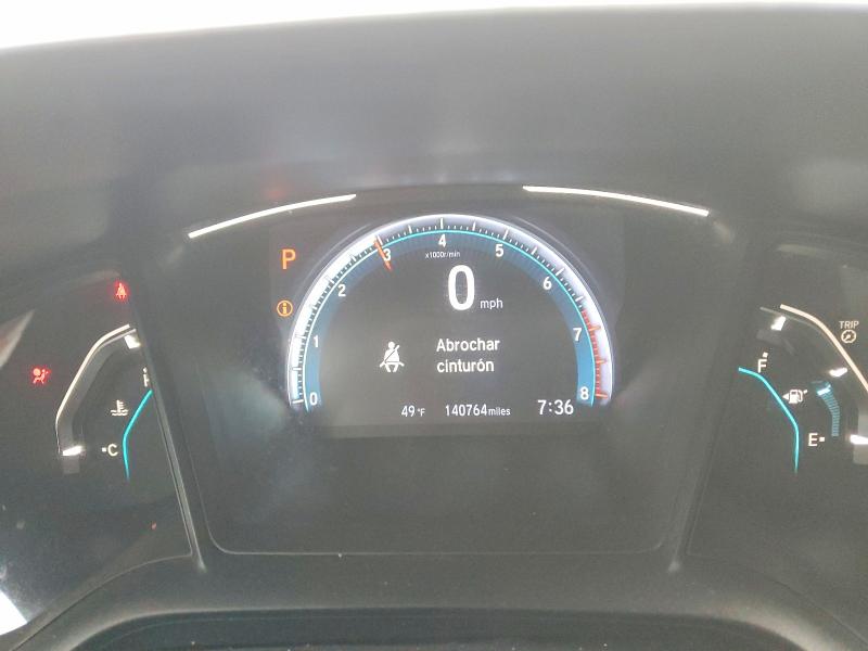 Zdjęcie 9 z aukcji – 2019 HONDA CIVIC LX z VIN 2HGFC2F63KH574519