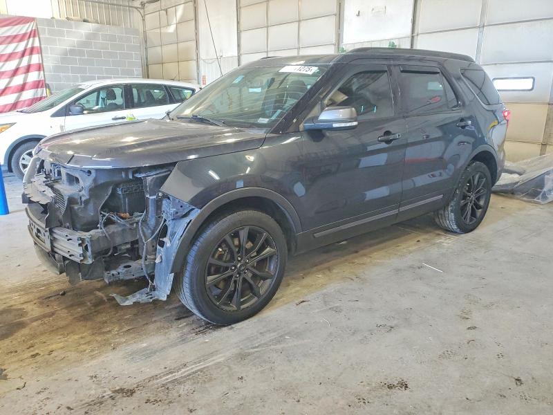 FORD EXPLORER X 2017 with VIN 1FM5K8DH2HGD74929 - Photo from auction