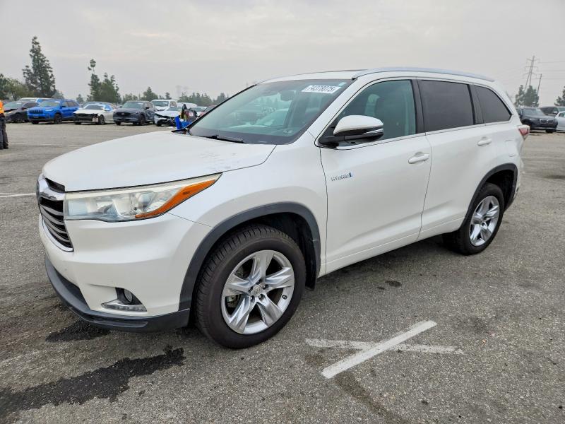 TOYOTA HIGHLANDER 2014 con VIN 5TDDCRFH0ES005732 - Foto de la subasta