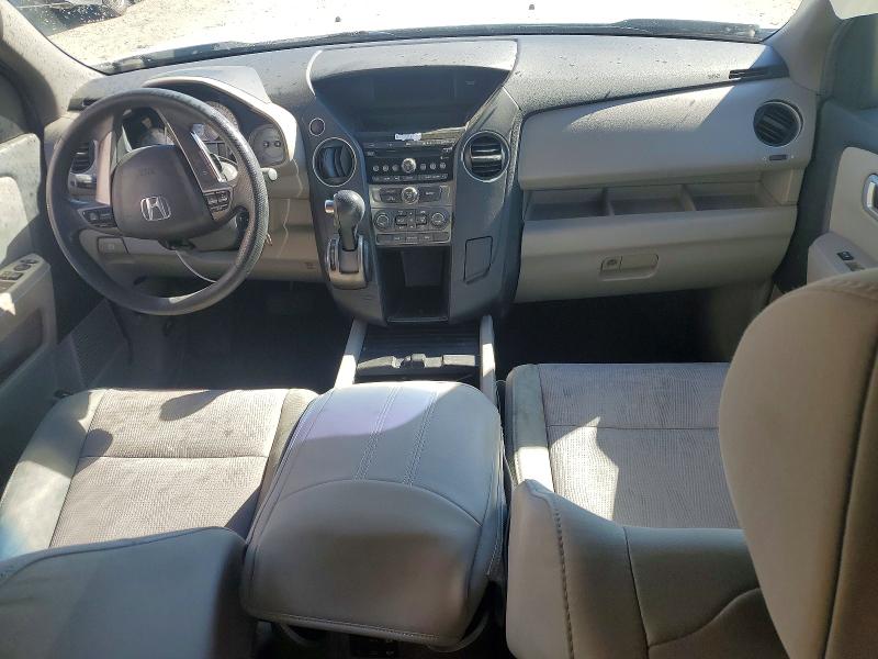 Photo 8 from auction – 2012 HONDA PILOT EX with VIN 5FNYF3H42CB025272