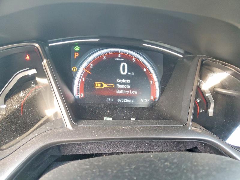 Photo 9 from auction – 2020 HONDA CIVIC SPOR with VIN SHHFK7H99LU404757