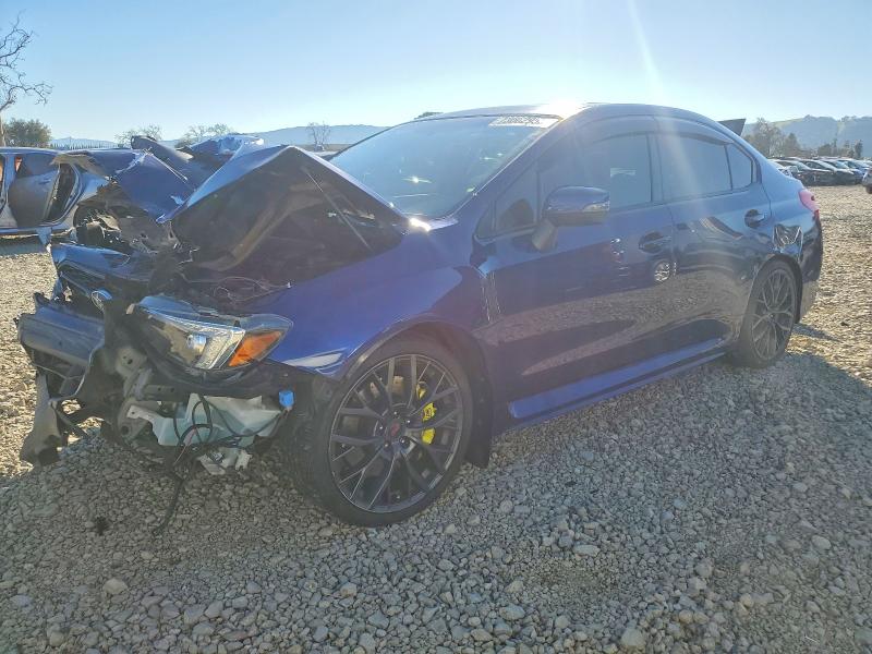 SUBARU WRX STI LI 2018 with VIN JF1VA2T64J9821541 - Photo from auction