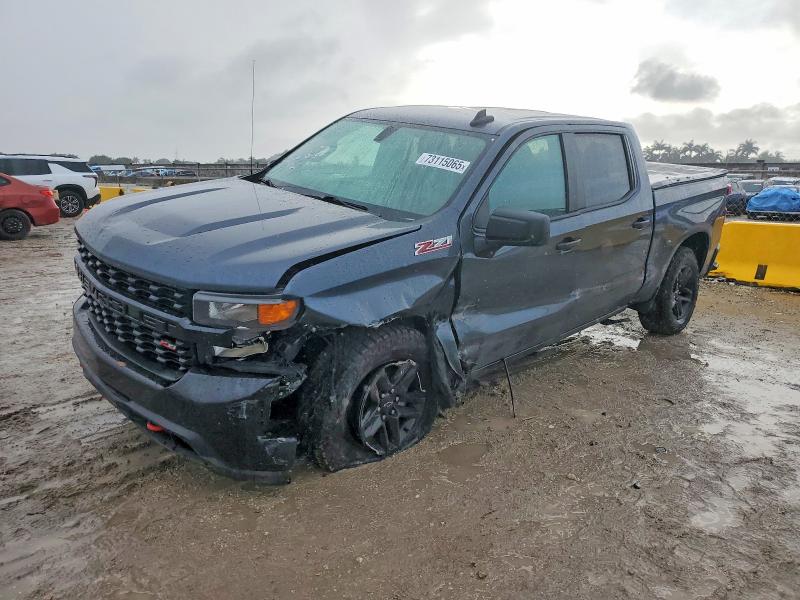 Photo 1 from auction – 2021 CHEVROLET SILVERADO with VIN 1GCPYCEF6MZ380517
