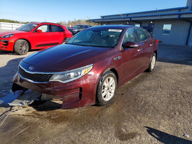 KIA OPTIMA LX 2016 with VIN 5XXGT4L33GG067607 - Photo from auction