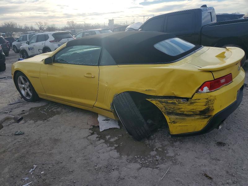 Photo 2 from auction – 2015 CHEVROLET CAMARO with VIN 2G1FD3D33F9202259