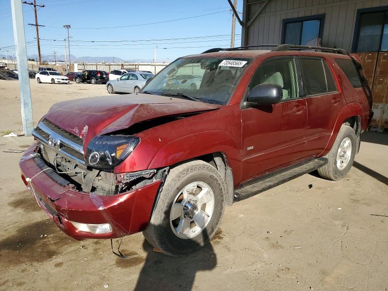 TOYOTA 4RUNNER SR 2005 with VIN JTEZU14R358029894 - Photo from auction