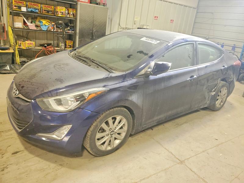 HYUNDAI ELANTRA 2014 with VIN 5NPDH4AE5EH488044 - Photo from auction