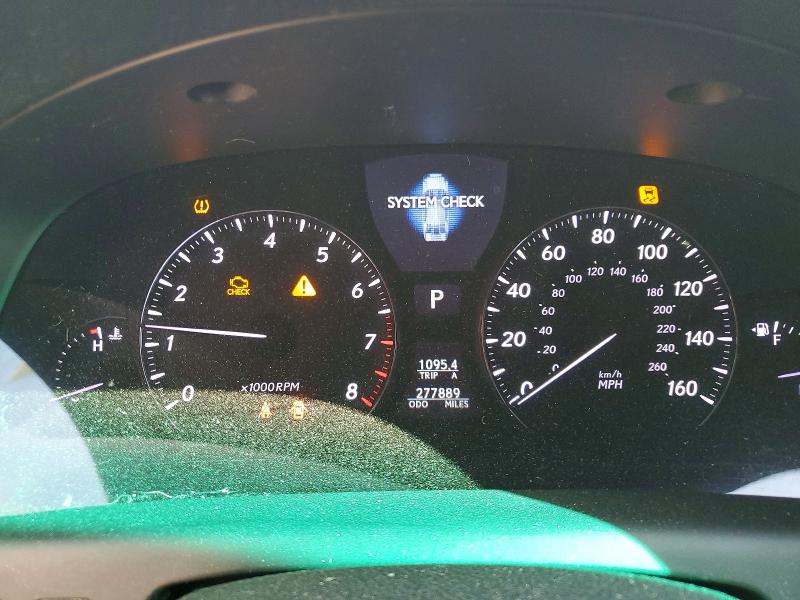 Photo 9 from auction – 2007 LEXUS LS 460 with VIN JTHBL46F875021399
