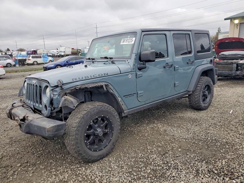 JEEP WRANGLER U 2014 with VIN 1C4BJWFG3EL166340 - Photo from auction
