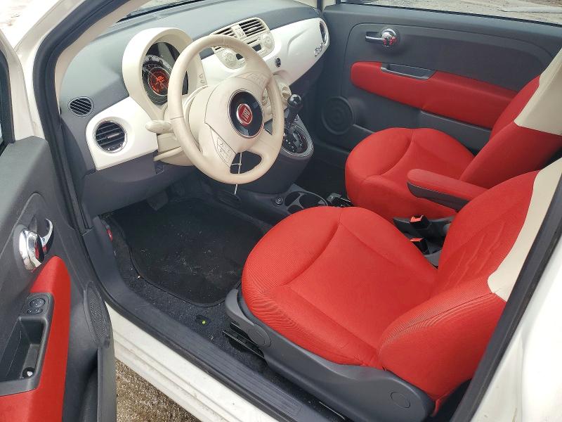 Photo 8 from auction – 2012 FIAT 500 with VIN 3C3CFFDR6CT316280
