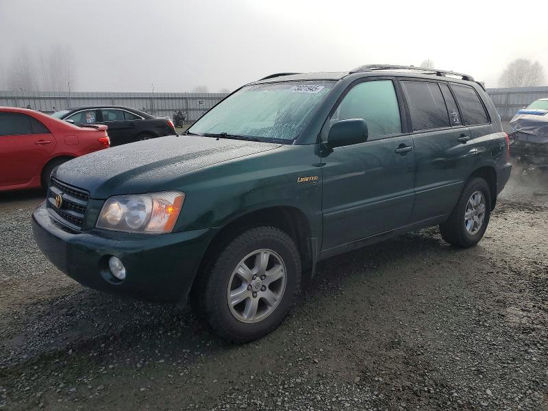 TOYOTA HIGHLANDER 2001 with VIN JTEHF21A710004774 - Photo from auction