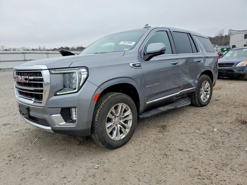 GMC YUKON SLT 2021 with VIN 1GKS2BKD3MR371559 - Photo from auction