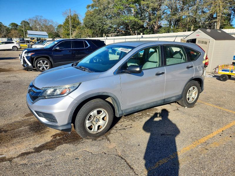 HONDA CR-V 2016 with VIN 2HKRM3H39GH555182 - Photo from auction