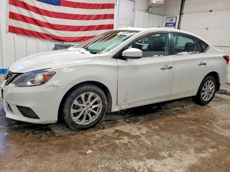NISSAN SENTRA S 2018 with VIN 3N1AB7AP7JY297331 - Photo from auction